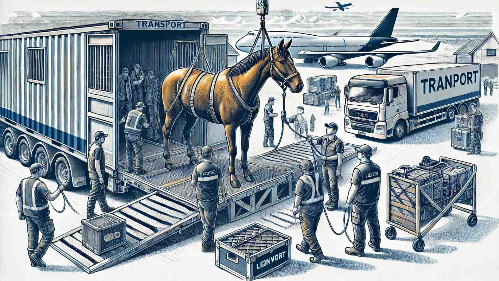 how to ship a horse overseas