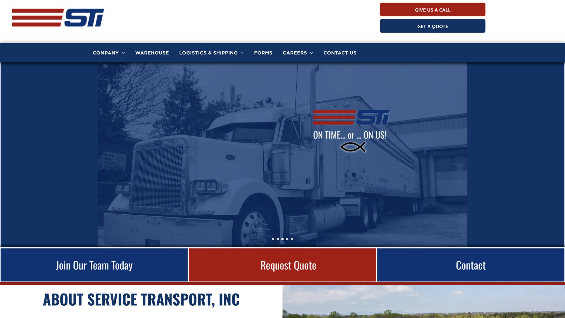 Freight Forwarding Company Service Transport Inc